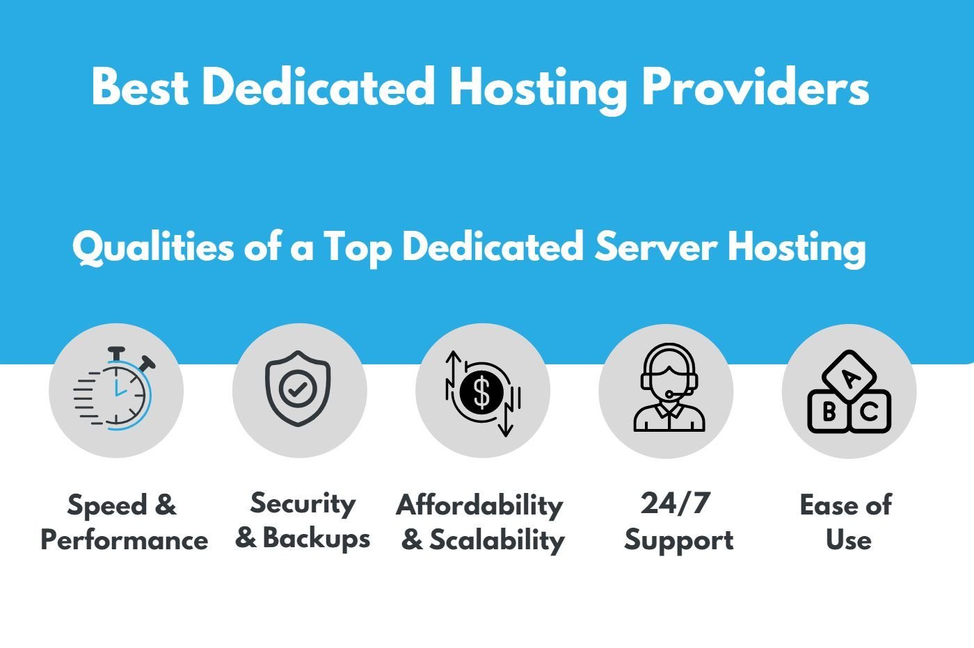 10 Features to Look for in Dedicated Web Hosting